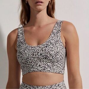 Varley Black and Cream Top
